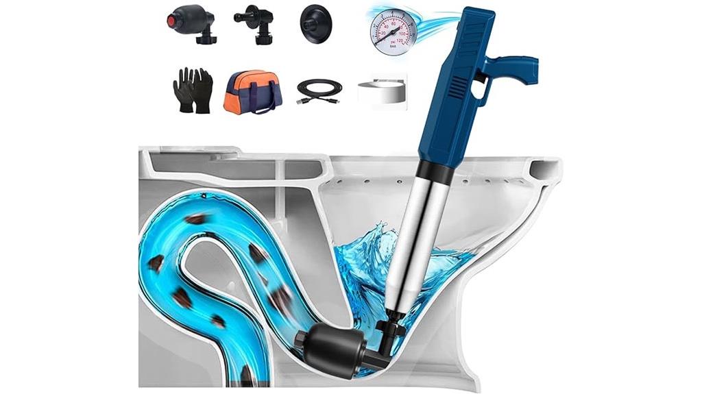 electric toilet clog pump