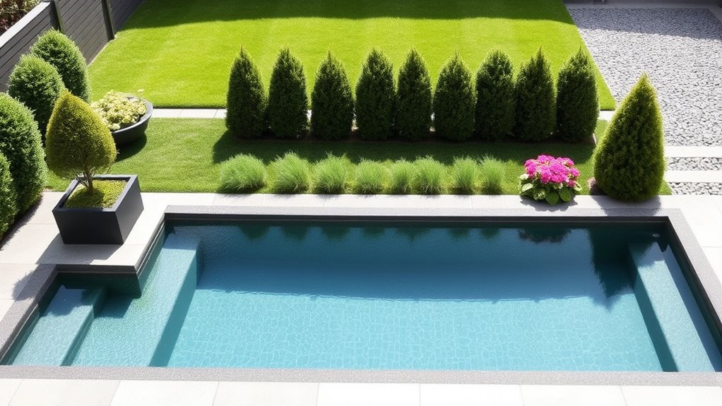 elegant low maintenance landscaping