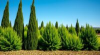 evergreen drought resistant landscaping