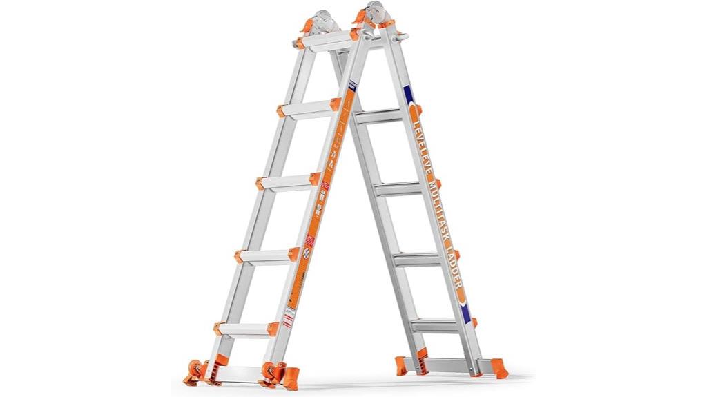 extendable multi position ladder