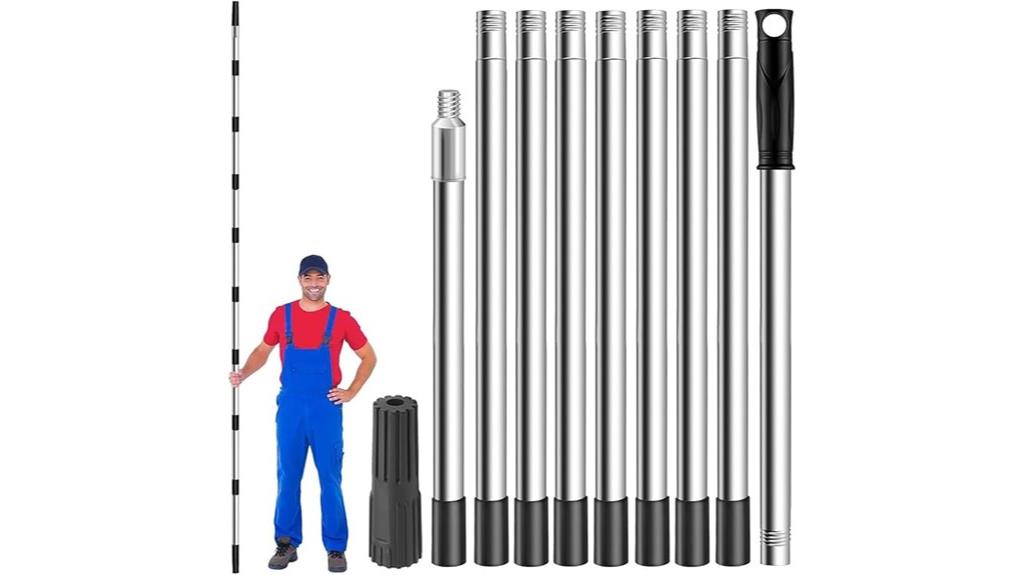 extended paint roller pole