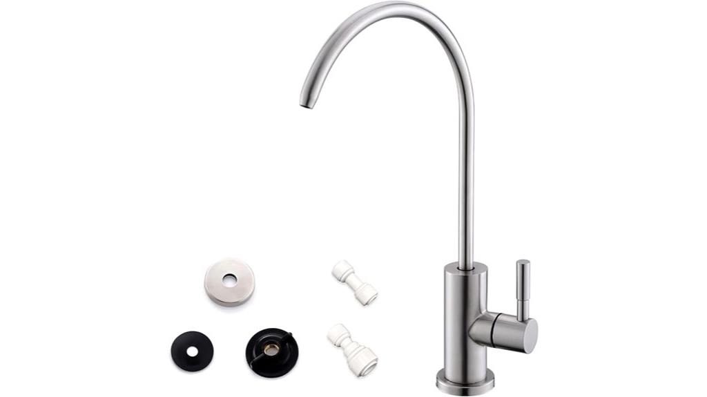 filtered reverse osmosis faucet