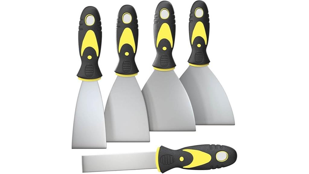 five piece drywall tools