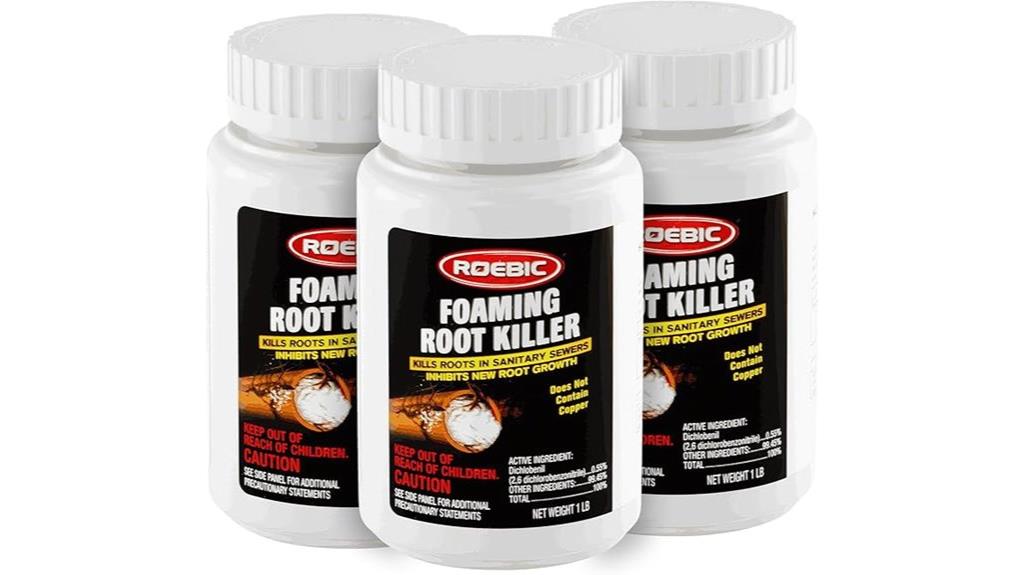 foaming root killer pack