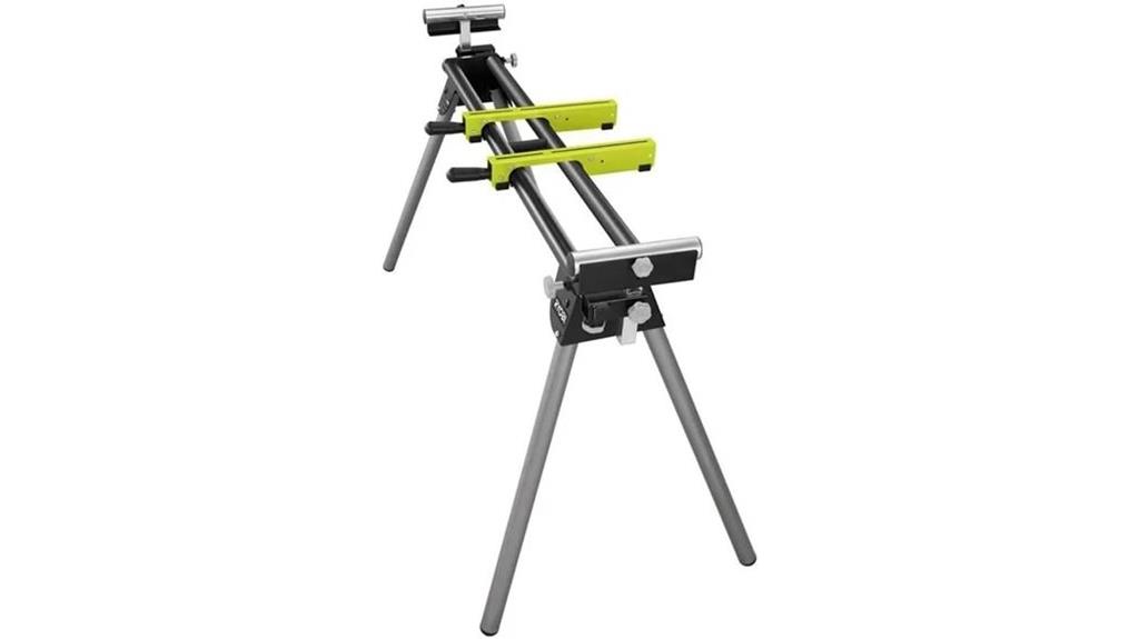 foldable green miter saw stand