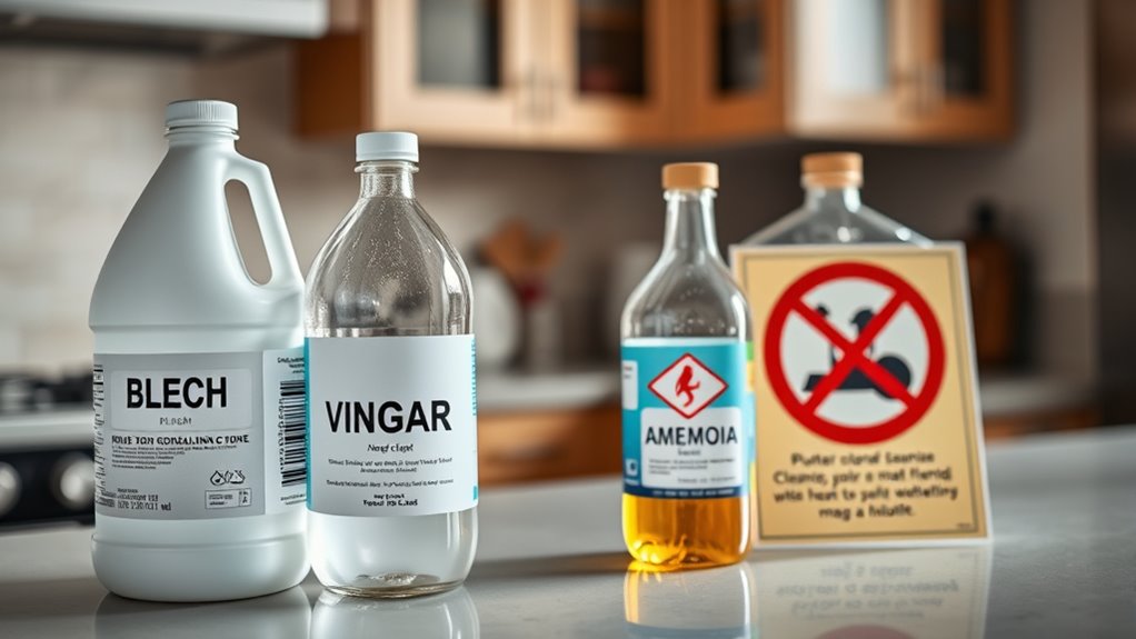 follow safe cleaning guidelines