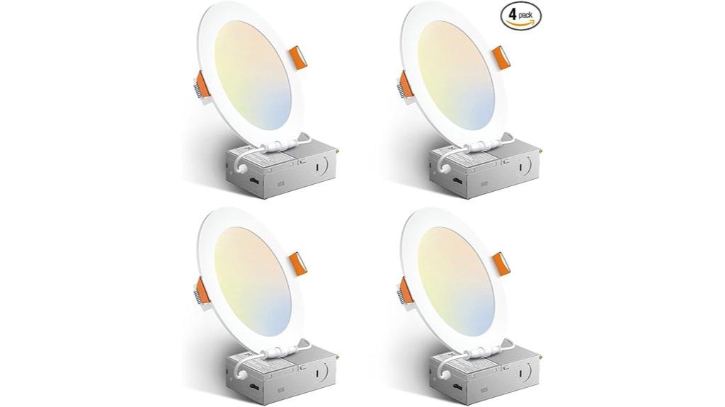 four inch slim led lights
