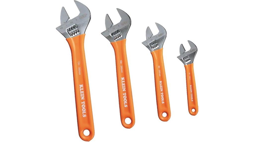four piece wrench set
