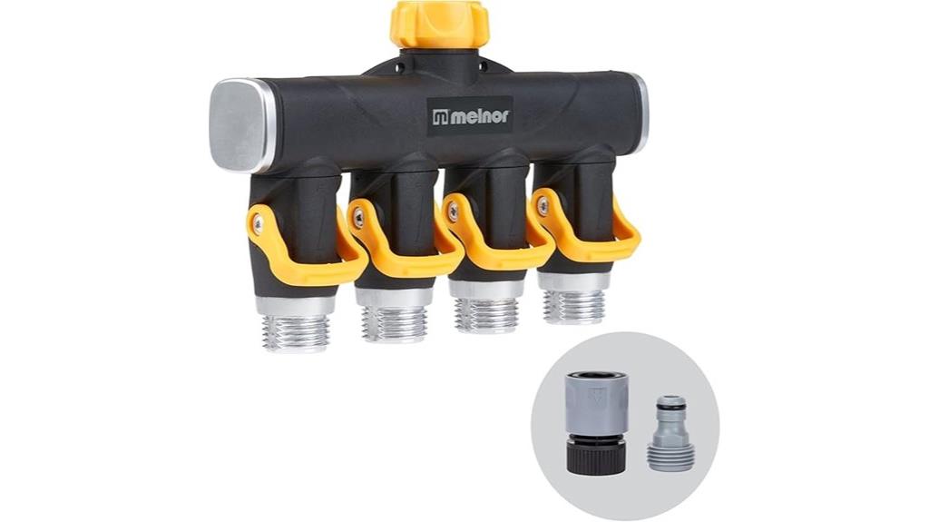 four way valve connector bundle