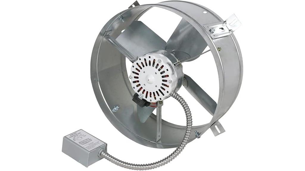 gable mount attic ventilator