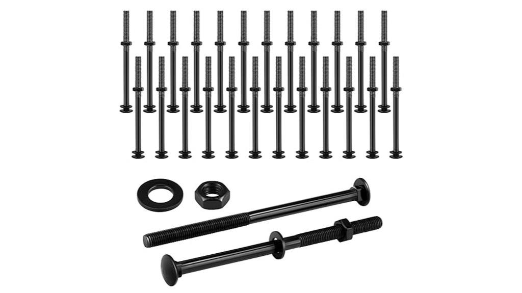 galvanized carriage bolt kit
