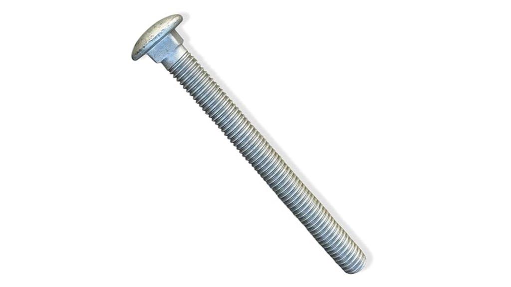 galvanized wood carriage bolts