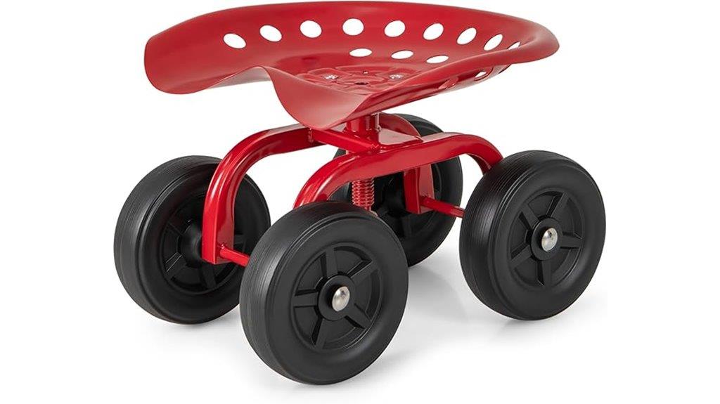 garden cart with seat