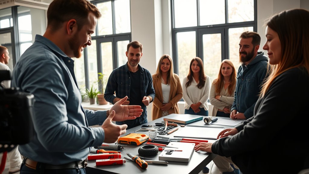 gather feedback build trust