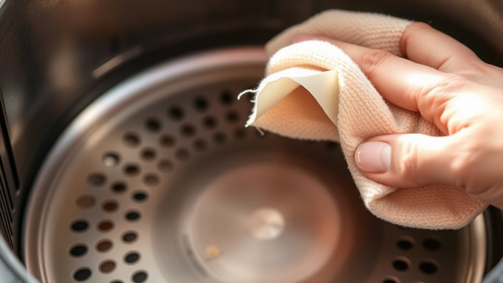 gentle cleaning and inspection