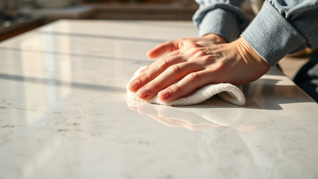 gentle cleaning and polishing