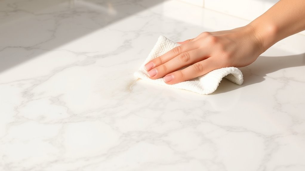 gentle polishing and stain removal