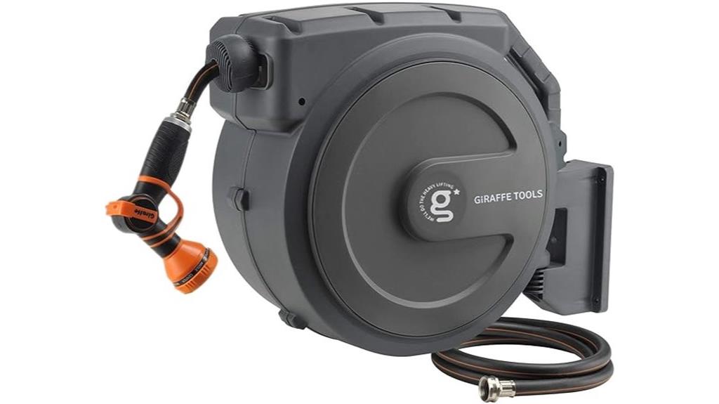 giraffe tools hose reel