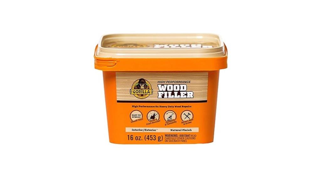 gorilla wood filler 16 oz