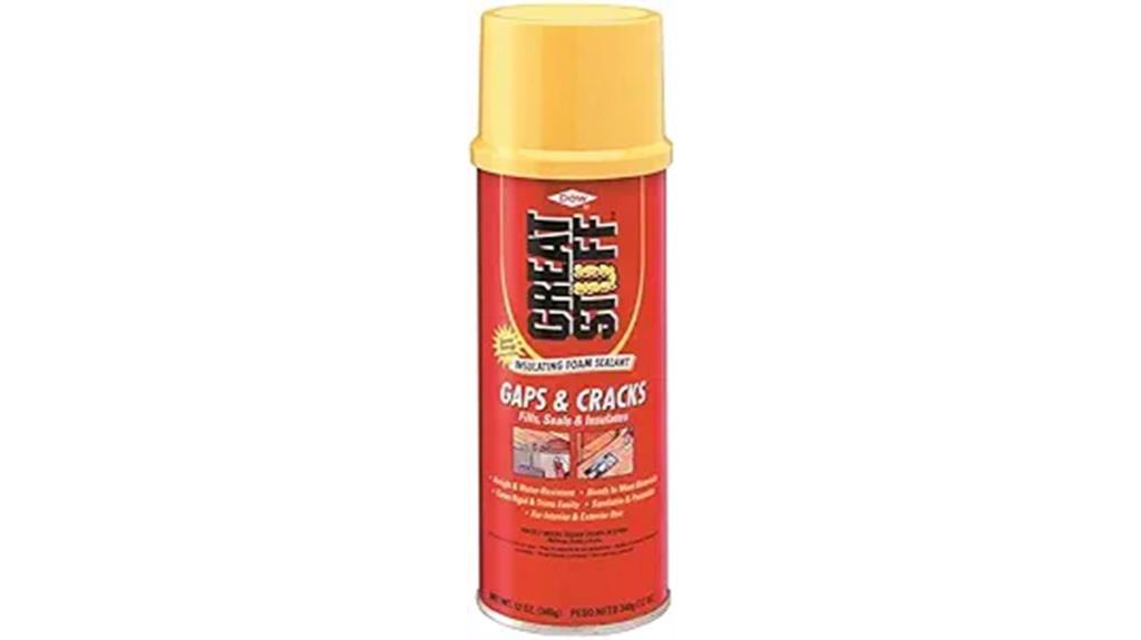 great stuff foam sealant