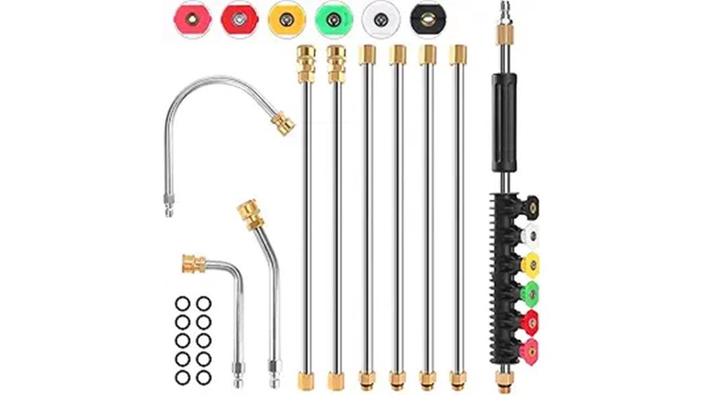 gutter cleaning pressure wand