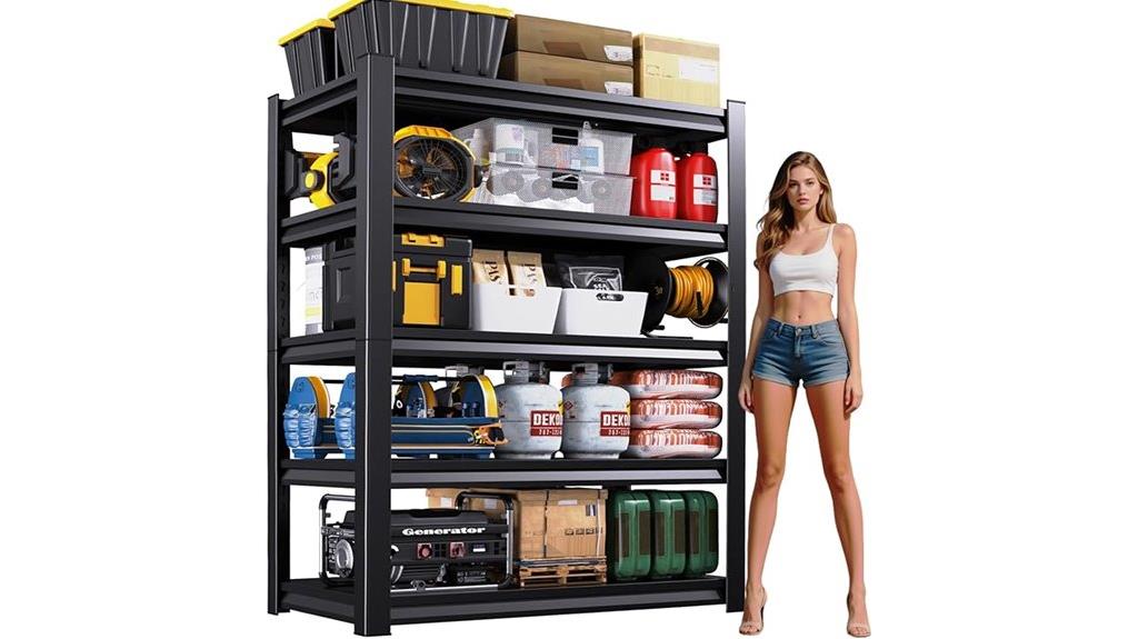 heavy duty adjustable shelving