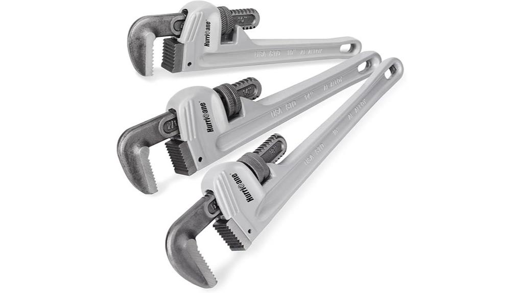 heavy duty aluminum wrench set