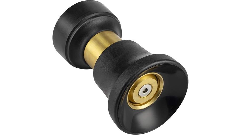 heavy duty brass hose nozzle