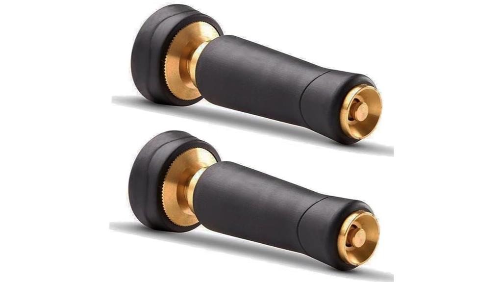 heavy duty brass hose nozzle