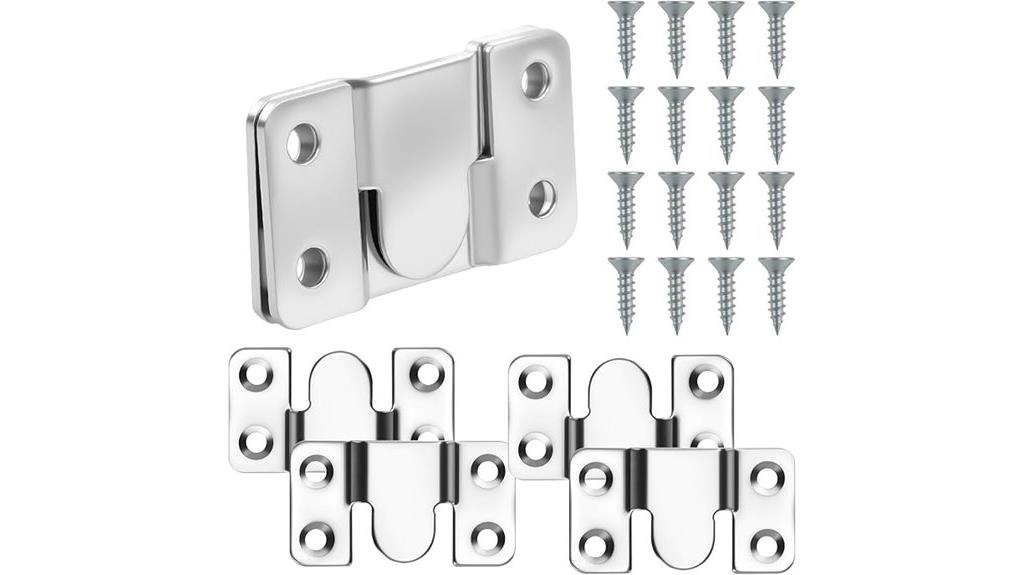 heavy duty flush mount brackets