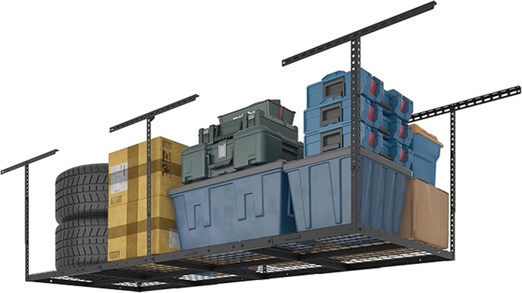 heavy duty garage rack