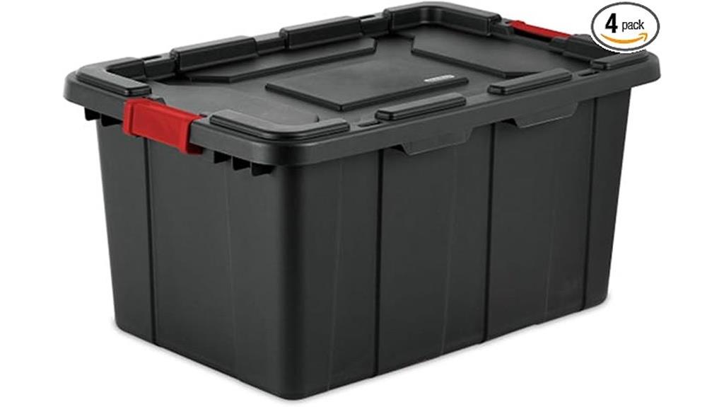 heavy duty garage storage bins