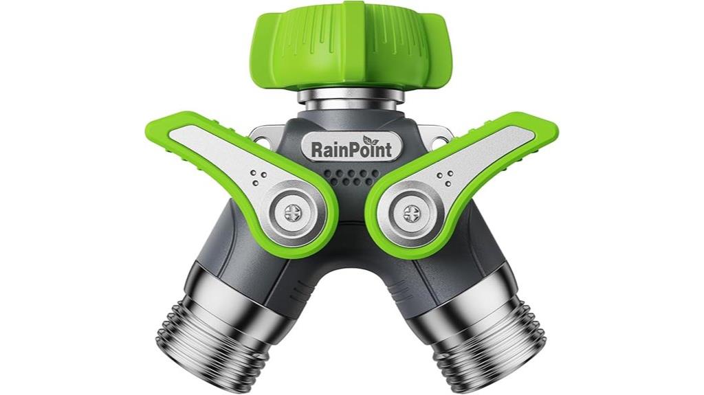 heavy duty garden hose splitter