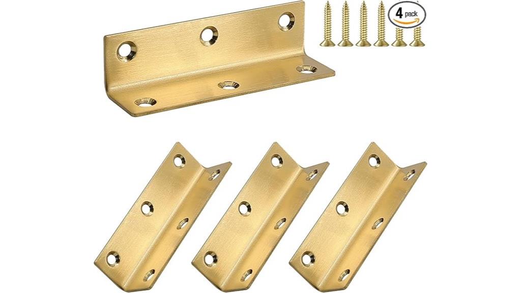 heavy duty l brackets pack