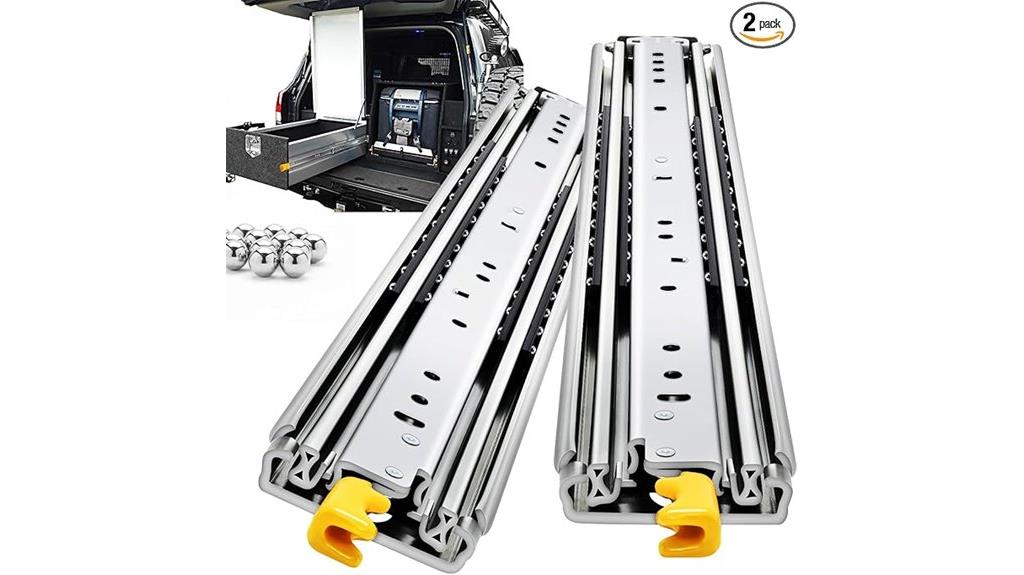 heavy duty locking drawer slides