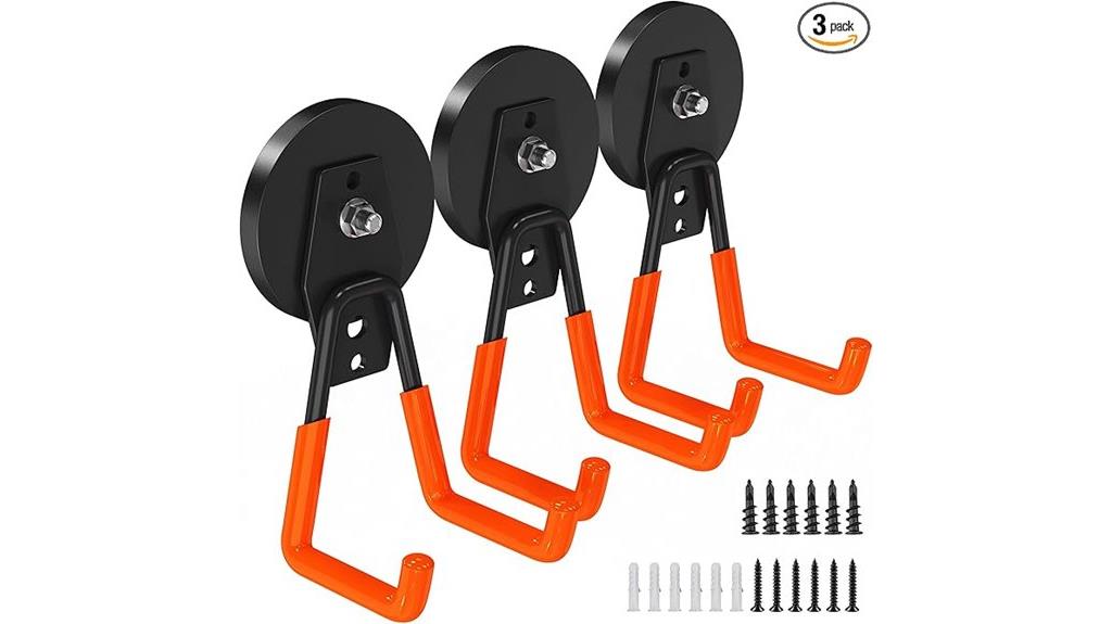 heavy duty magnetic garage hooks