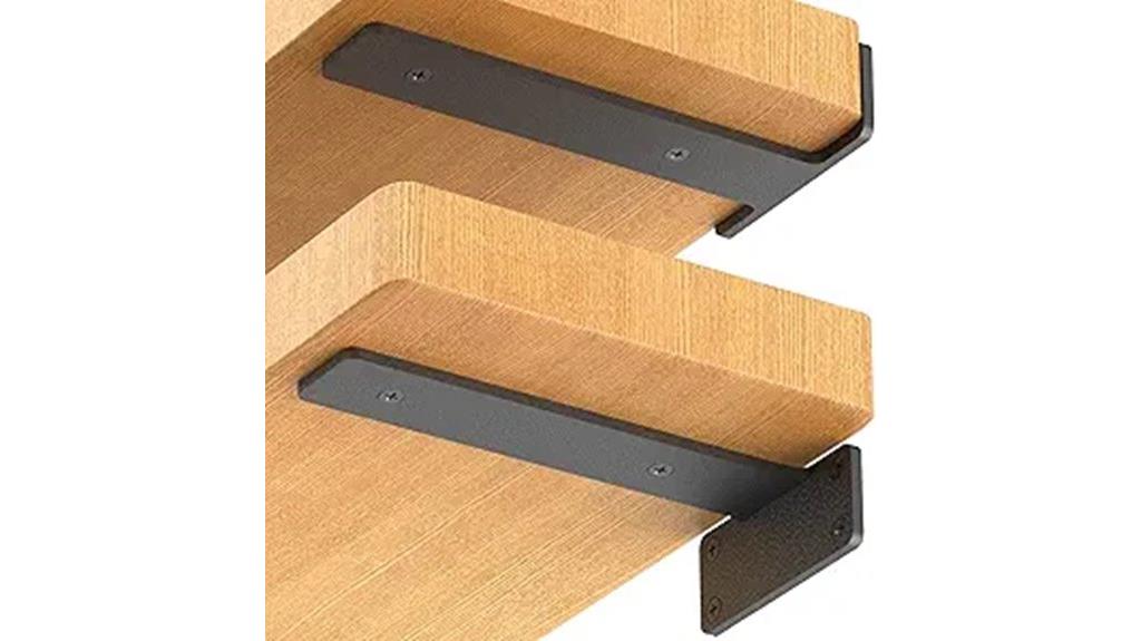 heavy duty metal shelf brackets