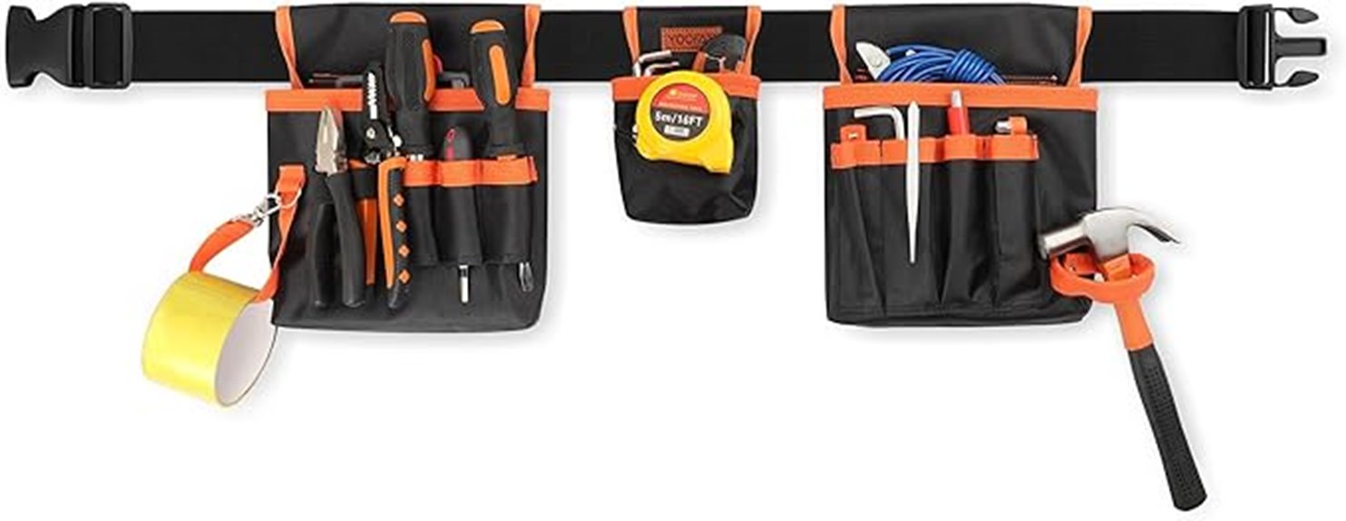 heavy duty oxford tool belt