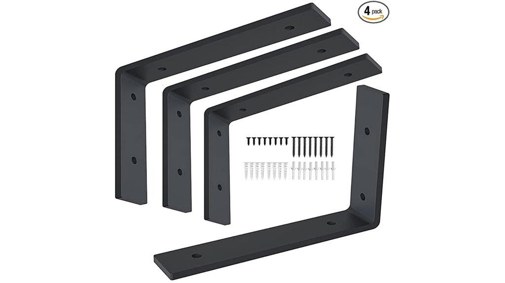heavy duty shelf brackets