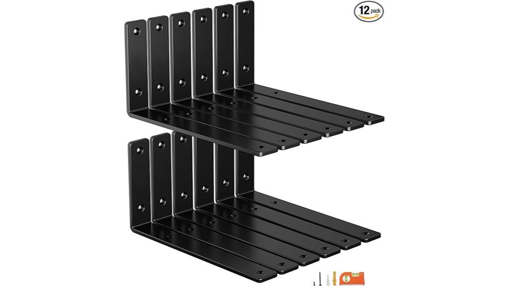 heavy duty shelf brackets