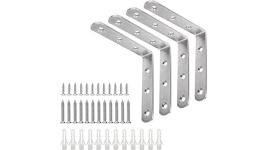 heavy duty stainless steel braces
