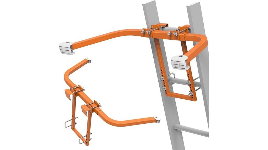 heavy duty steel ladder support