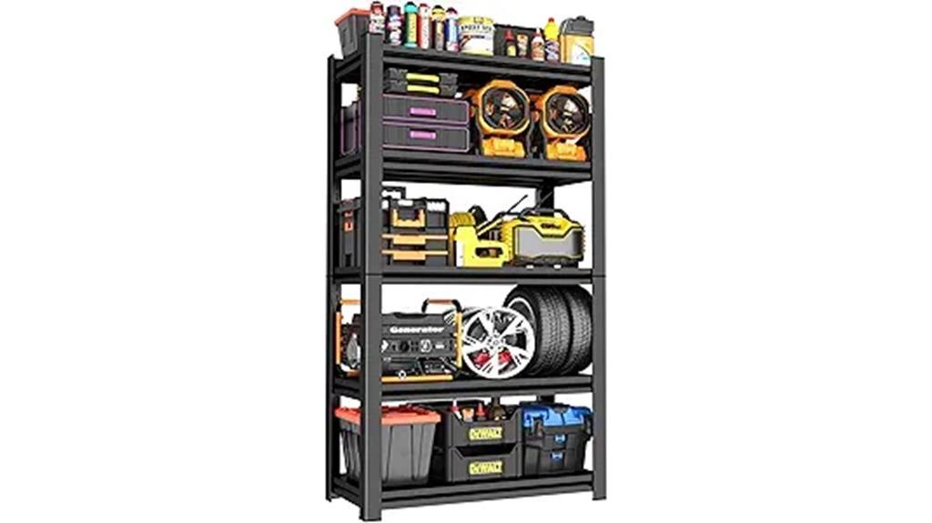 heavy duty steel shelving
