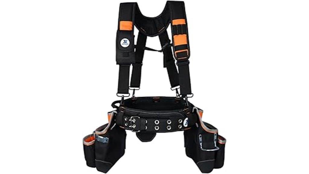 heavy duty tool belt suspenders