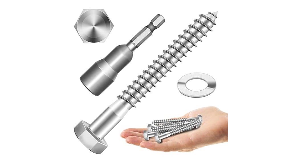 hex head lag bolts
