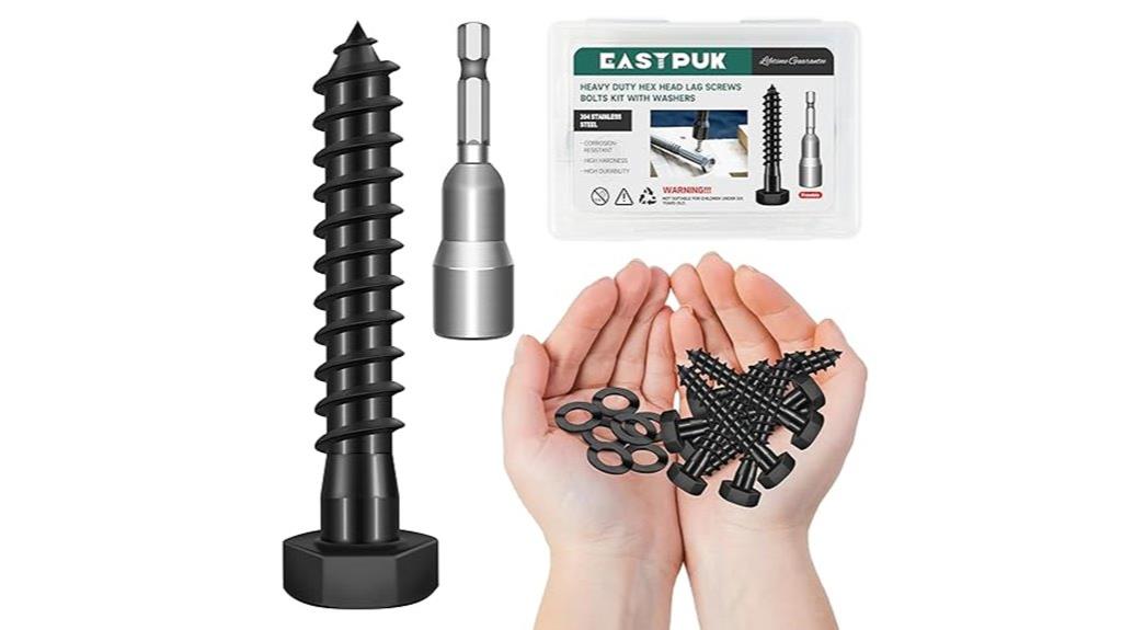 hex head lag screws