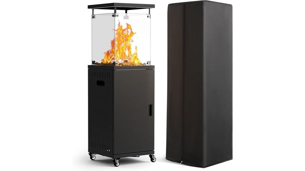 high capacity propane patio heater