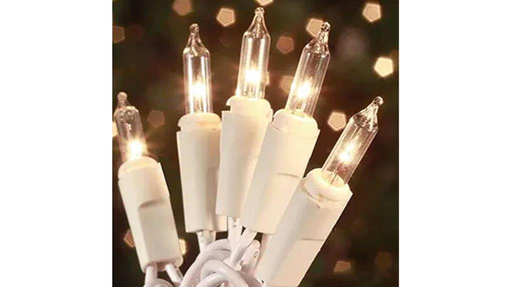 hundred mini clear lights