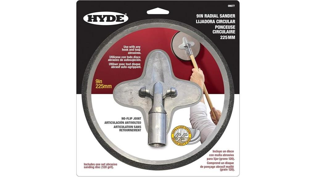 hyde 09977 radial sander
