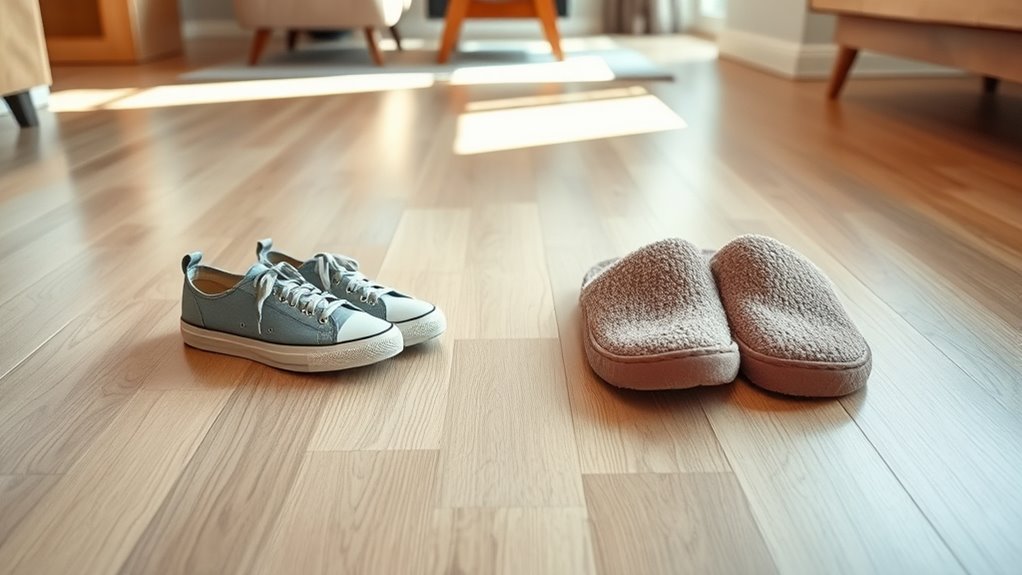 impact of shoes on floor cleanliness